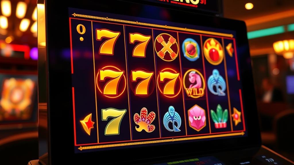 นักพนันมืออาชีพกำลังลุ้นรางวัลใหญ่จากเกมสล็อต