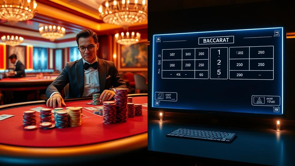 ตารางสถิติและอัตราจ่ายบาคาร่า