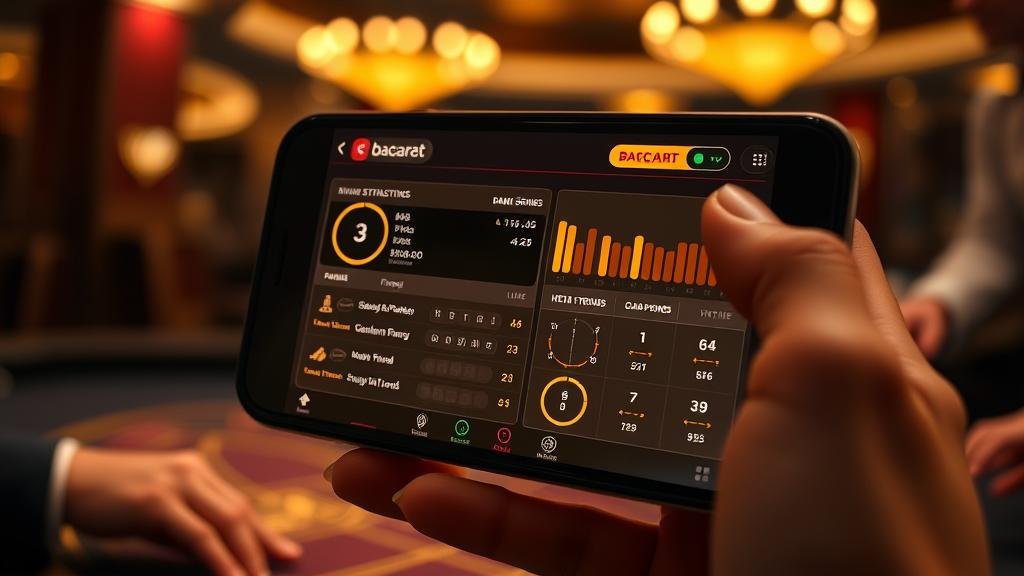 อินโฟกราฟิกแสดงเทคนิคการเล่นบาคาร่าและการจัดการทุน