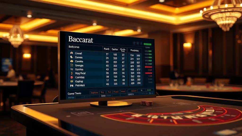 ไพ่บาคาร่าและสถิติการออกผล