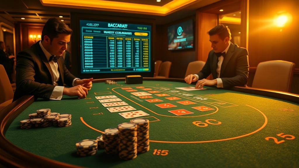 ตารางเปรียบเทียบอัตราจ่ายบาคาร่าแต่ละค่าย