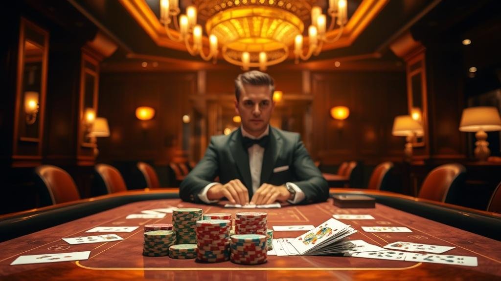 ภาพแสดงการบริหารจัดการเงินทุนอย่างมีความรับผิดชอบในการเล่นบาคาร่า