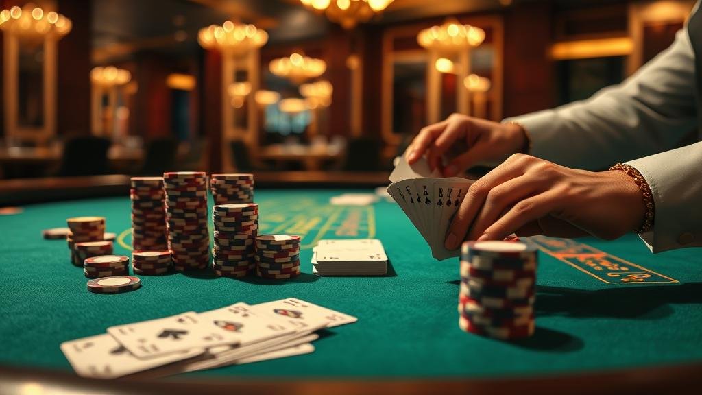 อินโฟกราฟิกแสดงสถิติและรูปแบบการเดิมพันบาคาร่า