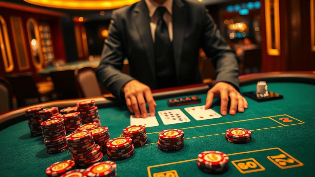 ภาพแสดงรูปแบบเค้าไพ่บาคาร่า: มังกรและปิงปอง