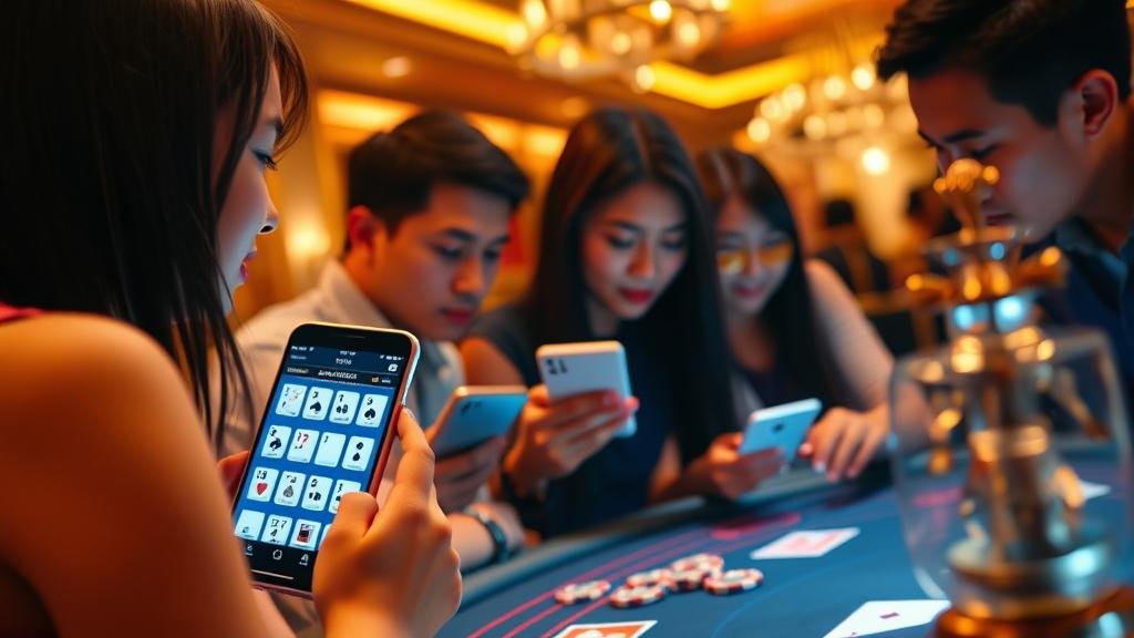 กราฟสถิติการเล่นบาคาร่า