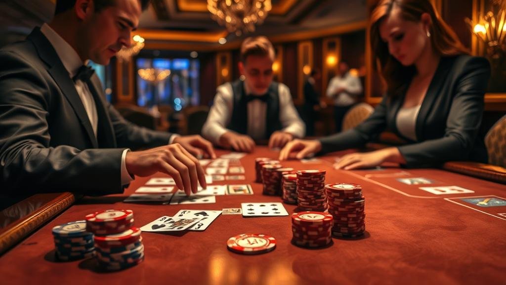 หน้าจอเล่นบาคาร่าสดพร้อมดีลเลอร์สาวสวย