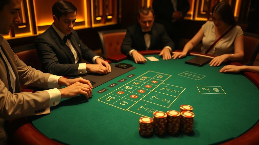 การกำหนดงบและการเล่นบาคาร่าบนแท็บเล็ต