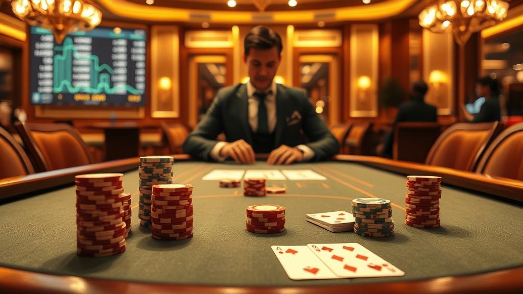 การวิเคราะห์สถิติบาคาร่าบนแท็บเล็ต