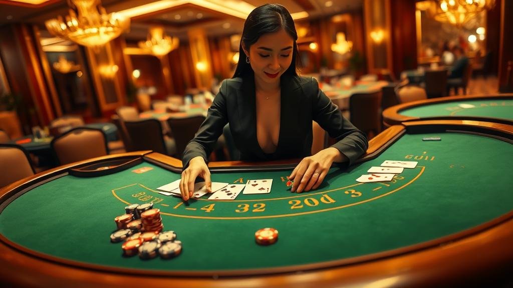 ตัวอย่างเค้าไพ่บาคาร่าที่ใช้ในการวิเคราะห์