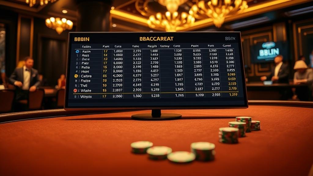 เปรียบเทียบอินเทอร์เฟซบาคาร่า BBIN และ Fazi