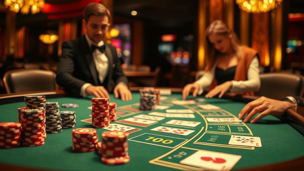 กลยุทธ์การเดินเงินและสูตรบาคาร่า