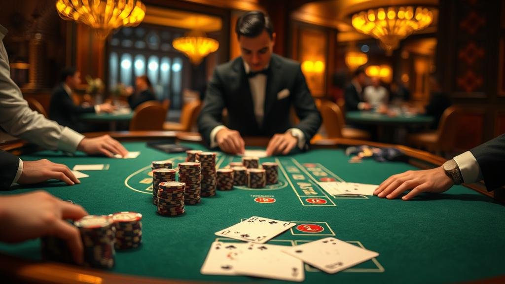 หน้าจอเกมบาคาร่า AE Casino