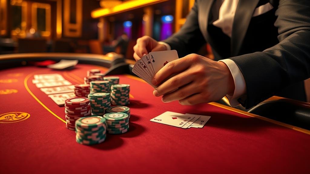 รูปแบบเค้าไพ่ปิงปองยาวในบาคาร่า