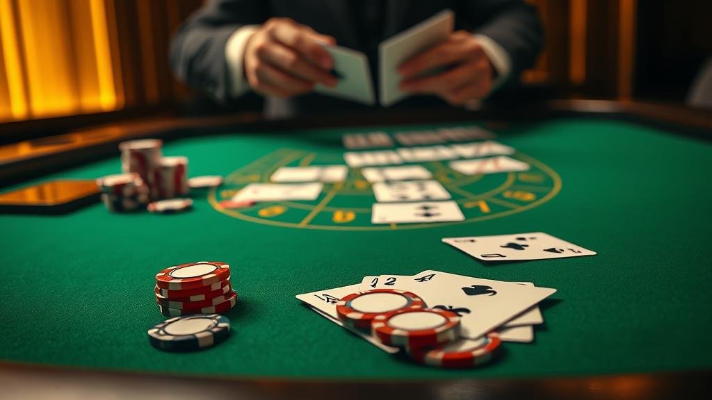 หน้าจอเกมบาคาร่า Playtech พร้อมสถิติ