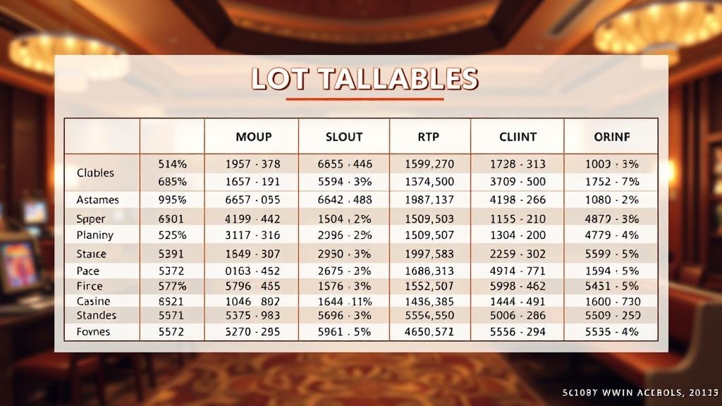 สล็อตทุนน้อย: คู่มือเช็คเพย์เทเบิลและRTP ค่ายดัง ทำกำไรลื่นไหล