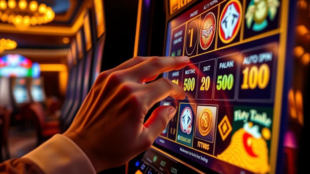 กราฟแสดงการปรับเบทสล็อต