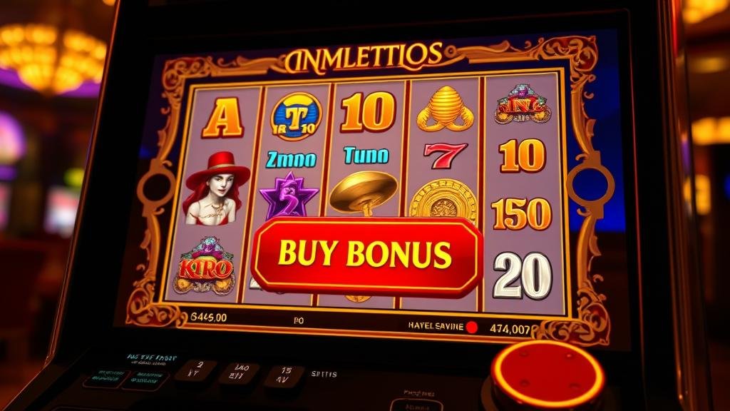 หน้าจอเกมสล็อต Wazdan พร้อมฟีเจอร์ Volatility Levels