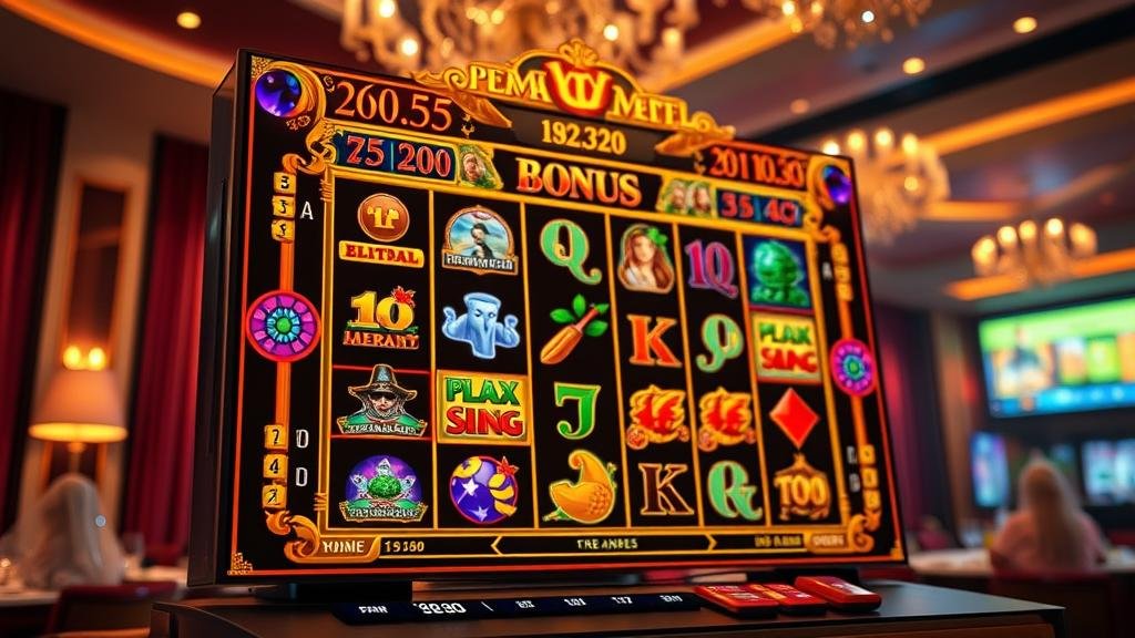 ภาพประกอบรูปแบบการชนะ (Paylines) บนสล็อต