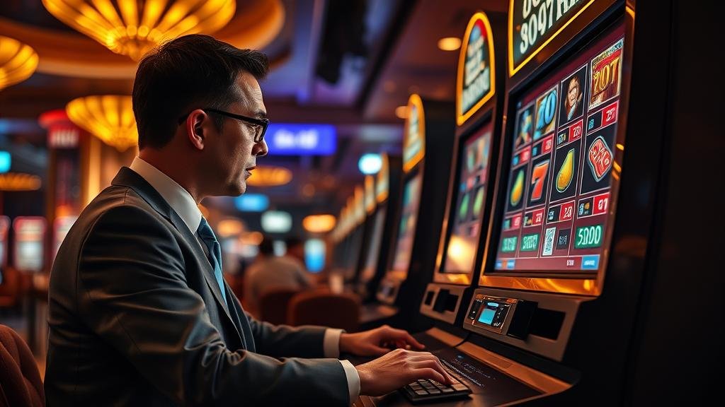 การตั้งค่าโหมดหมุนอัตโนมัติในสล็อต Merkur