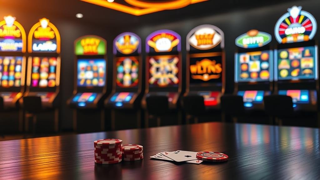 นักพนันมืออาชีพกำลังวางแผนการเล่นสล็อต