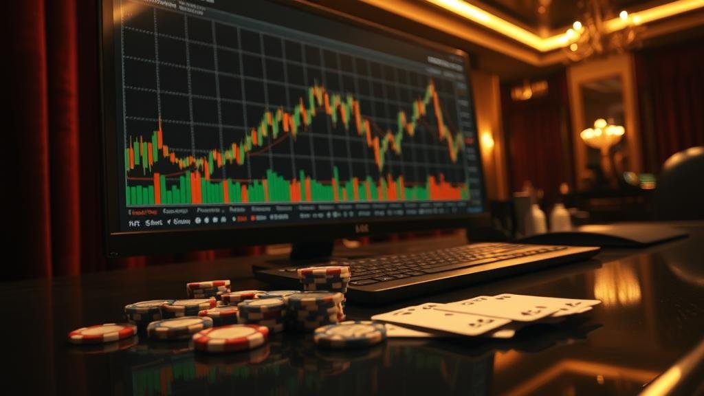 ภาพแสดงแรงส่งของตลาดหุ้น