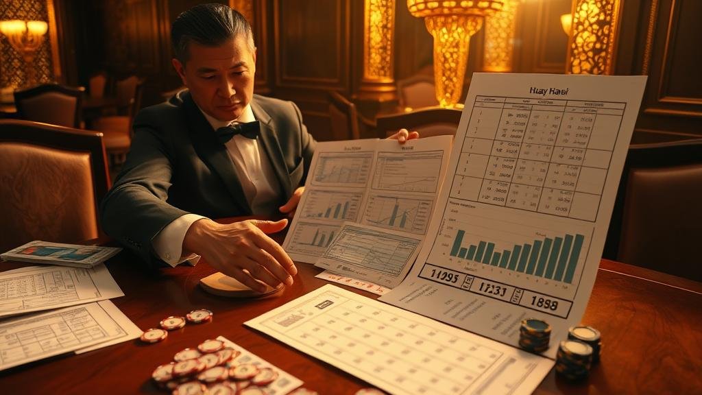 อินโฟกราฟิกแสดงสถิติและสูตรคิวเรตเลขเด็ดหวยฮานอยเช้า