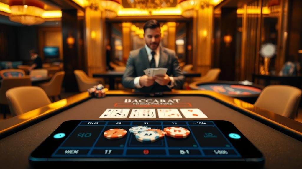 การเดิมพันบาคาร่าและการดูสถิติ