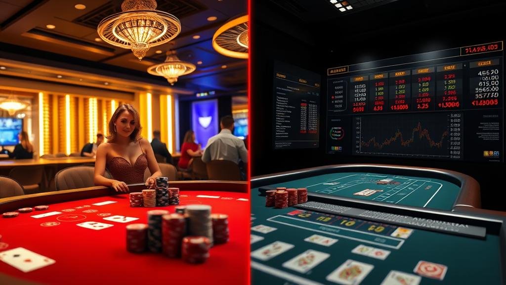 หน้าจอแสดงสถิติบาคาร่าแบบละเอียด