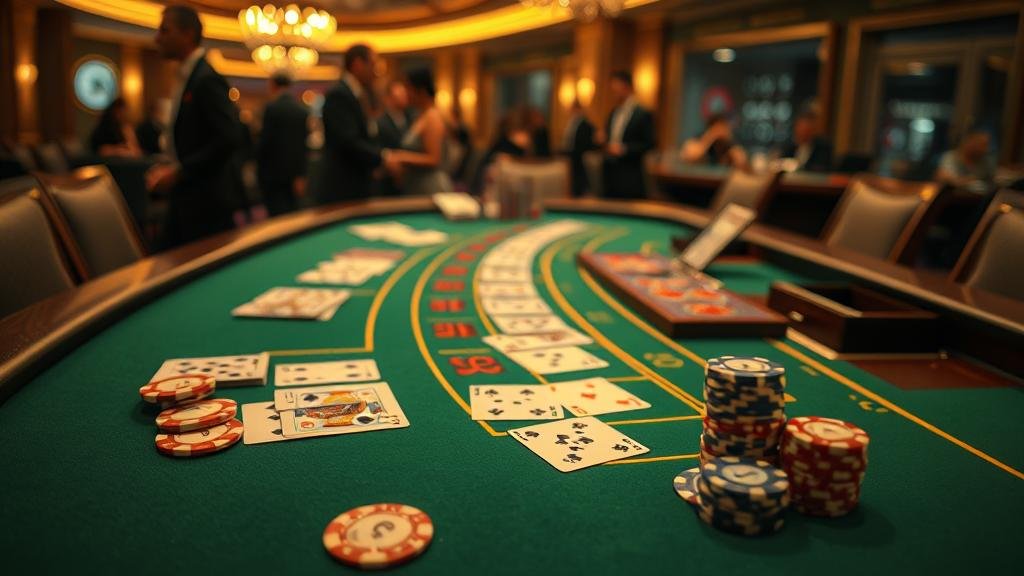 หน้าจอเกมบาคาร่าสดพร้อมสถิติ