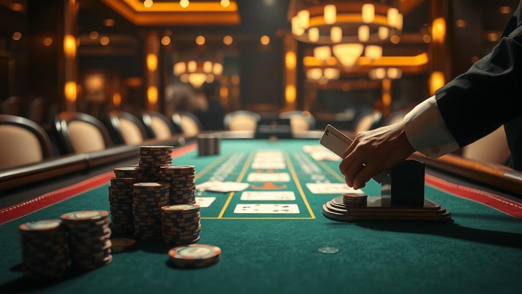 โต๊ะบาคาร่าสุดหรูในคาสิโน