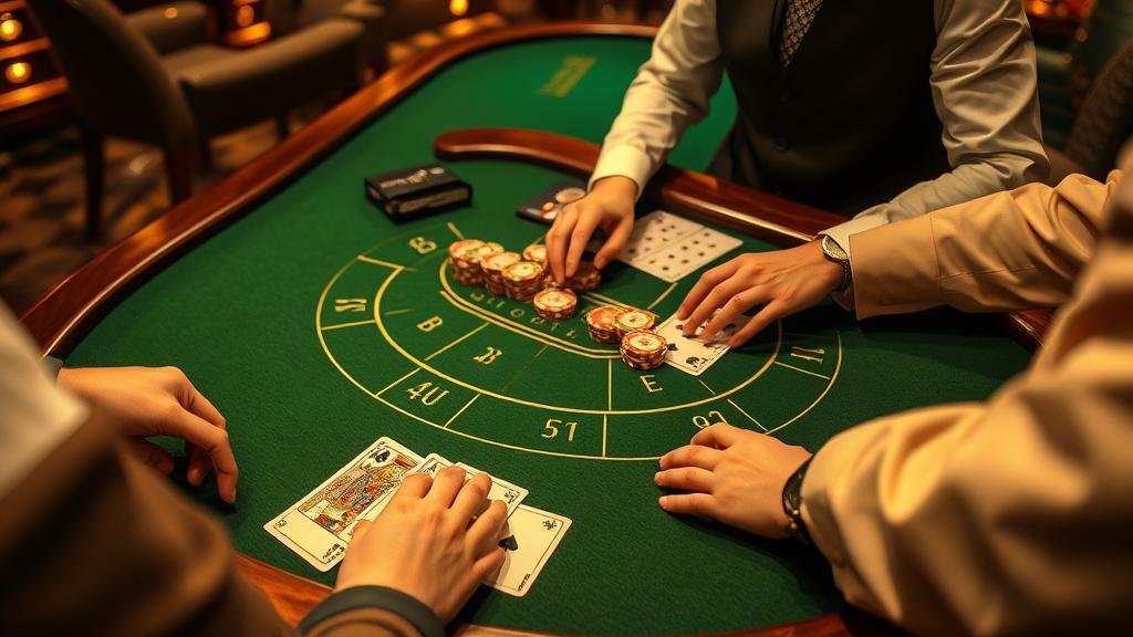 ตารางแสดงรูปแบบเค้าไพ่บาคาร่า