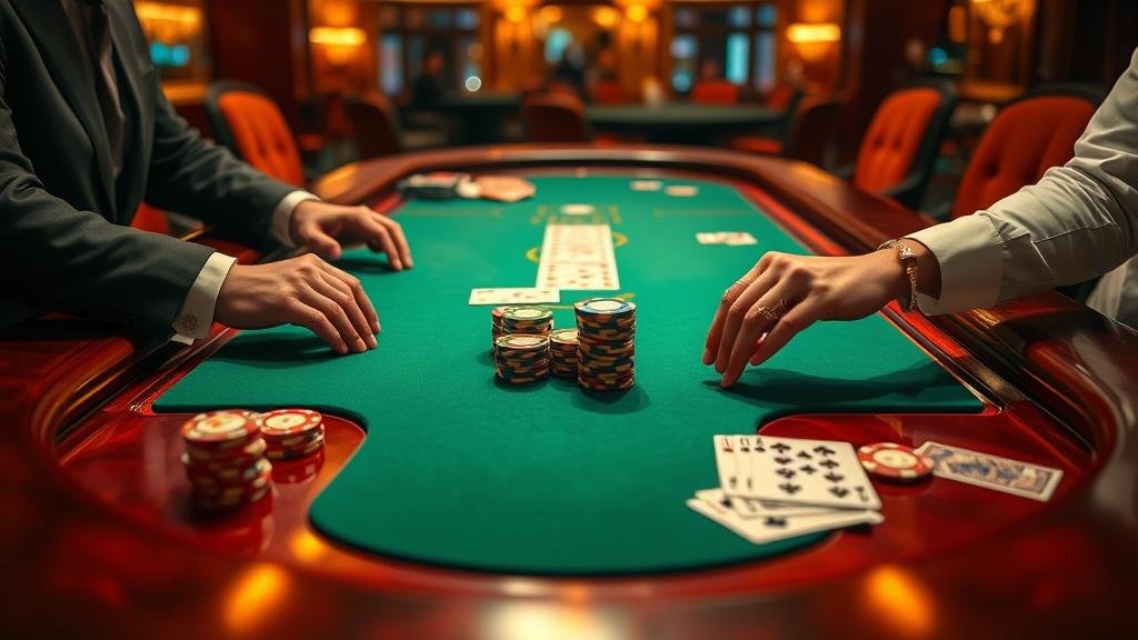 การแสดงอัตราจ่ายในห้องพิเศษบาคาร่า