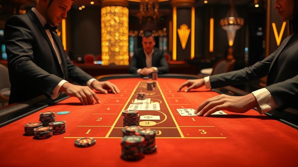 ตัวอย่างเค้าไพ่ปิงปองยาวในบาคาร่า