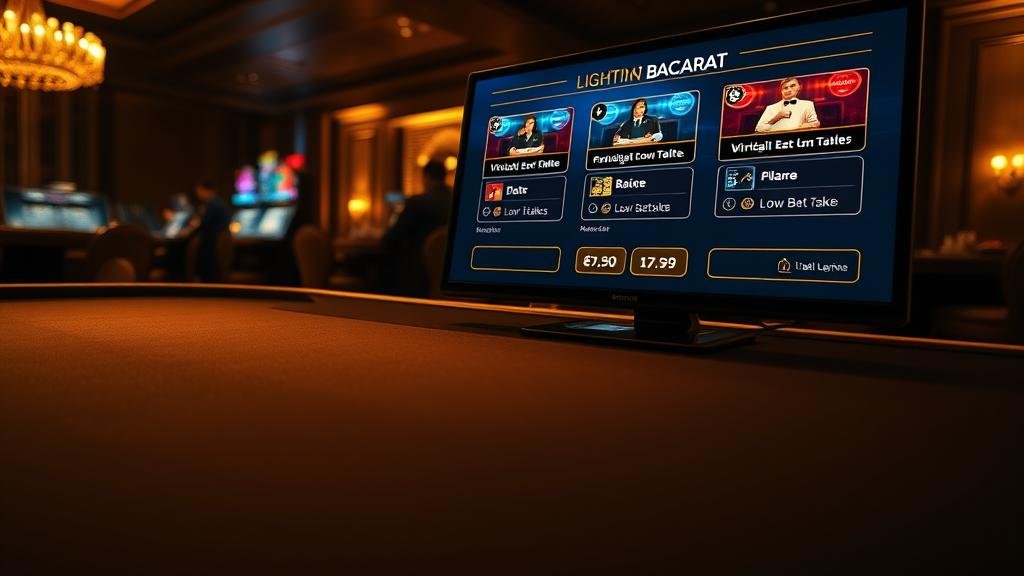 คู่มือเลือกห้องบาคาร่าสายฟ้า: ตั้งเป้ากำไร ฉบับมือใหม่ เข้าใจง่าย