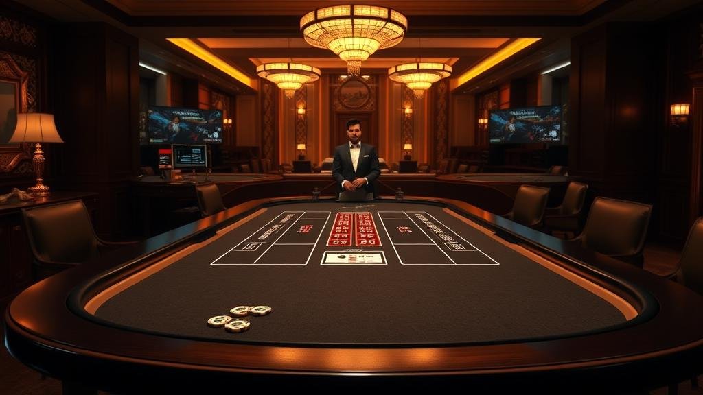 เปรียบเทียบห้องบาคาร่า Evolution จอใหญ่: แฟลทเบ็ต vs หางยาว