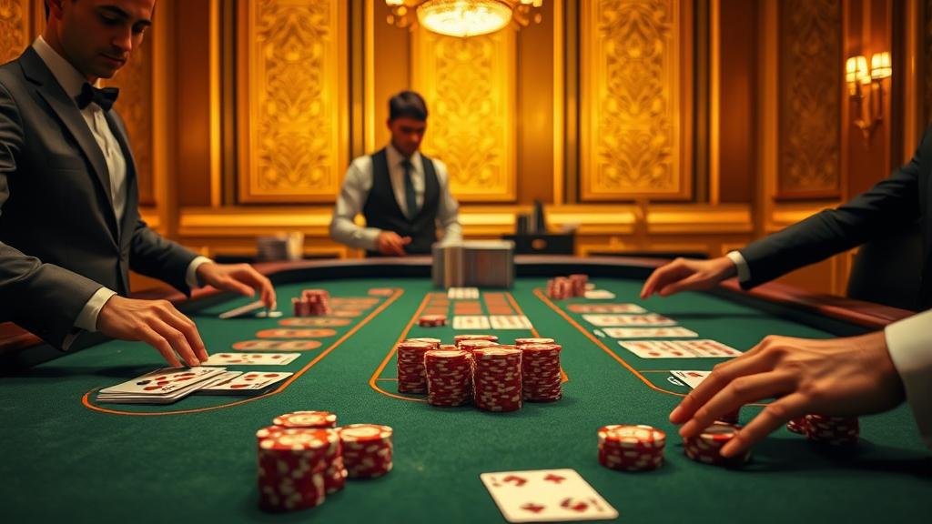 กราฟแสดงแผนตั้งเป้ากำไรบาคาร่า