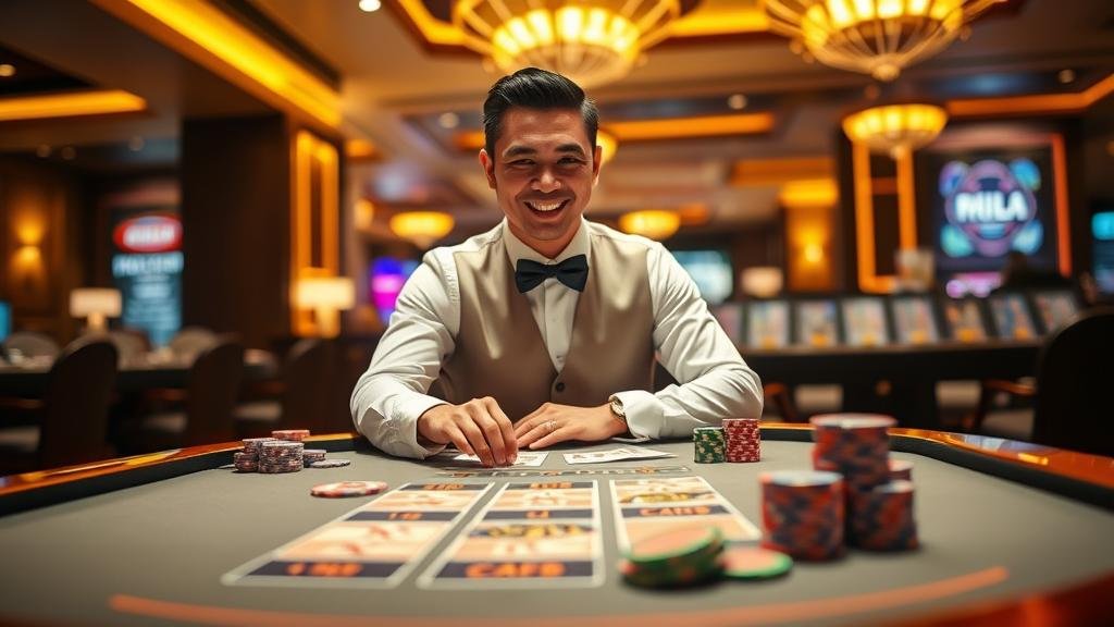 การใช้แท็บเล็ตวิเคราะห์บาคาร่าสด