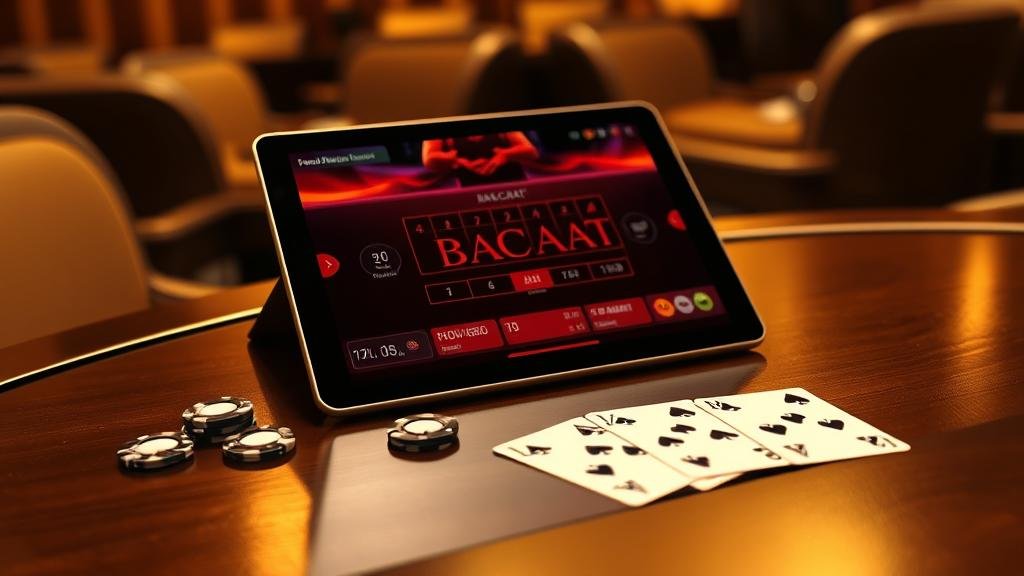 กลยุทธ์การเดินเงินบาคาร่าบนแท็บเล็ต
