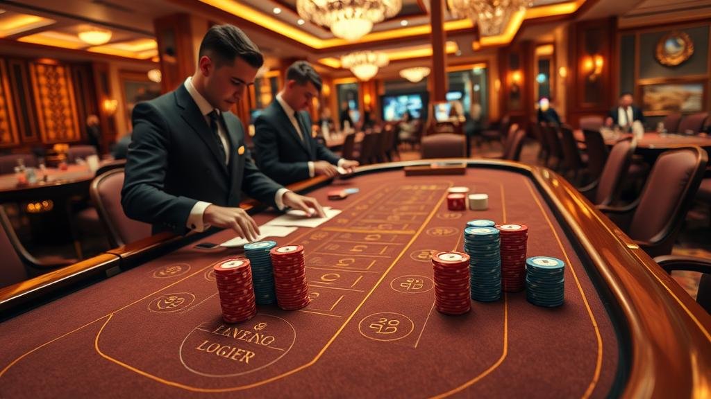 ตารางแสดงผลการออกไพ่บาคาร่า