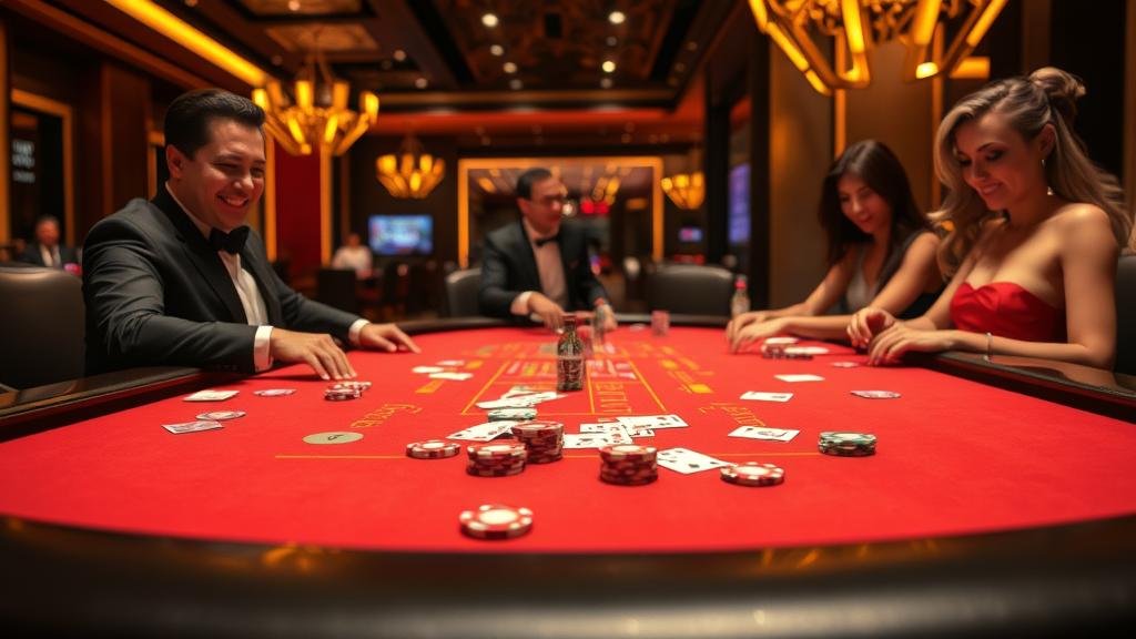 การแสดงผลเค้าไพ่ถนนตาโตในเกมบาคาร่า