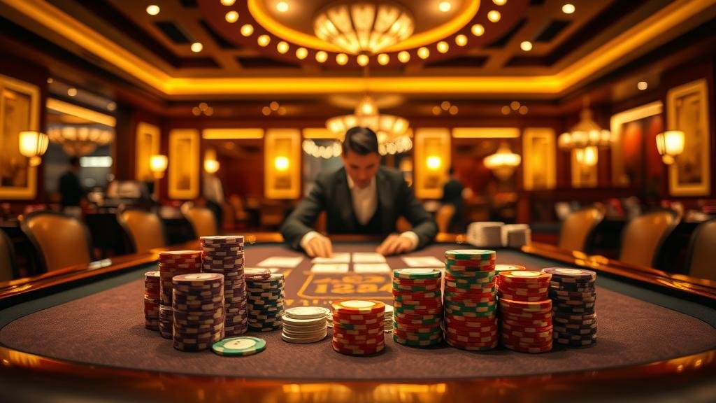 ตัวอย่างเค้าไพ่มังกรในการเล่นบาคาร่า