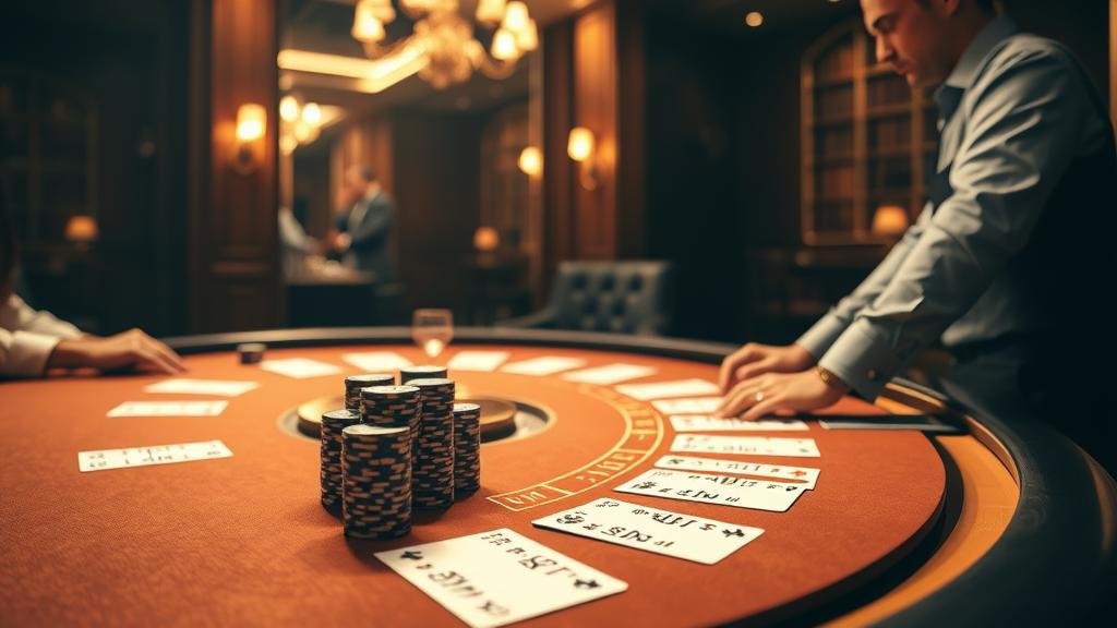 ตัวอย่างเค้าไพ่บาคาร่า ปิงปองยาว และ สามติด