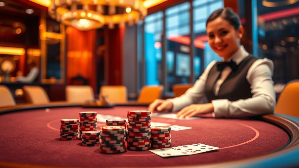 ดีลเลอร์สาวสวย Sexy Baccarat