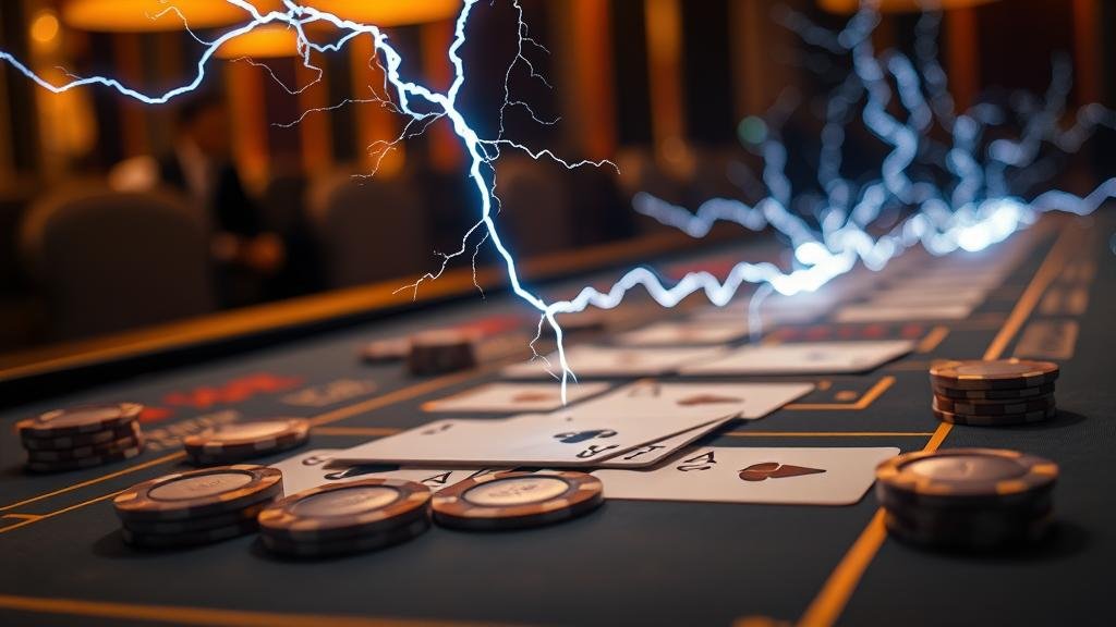 คู่มือขั้นเทพ: วิเคราะห์ไพ่บาคาร่าไลฟ์สปีดด้วยกลยุทธ์ประกันภัยและสายฟ้า