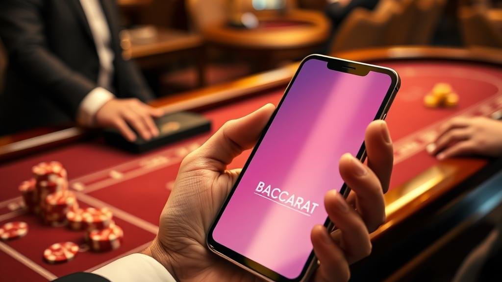 การดูสถิติบาคาร่าบน iPhone