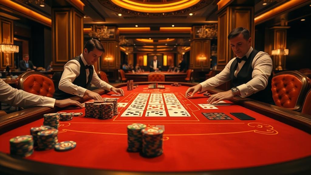 กราฟสถิติบาคาร่าบนแท็บเล็ต