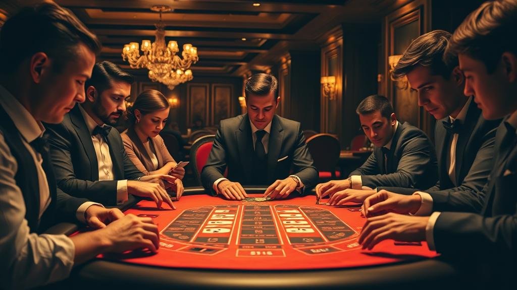 หน้าจอแสดงสถิติและเค้าไพ่บาคาร่า