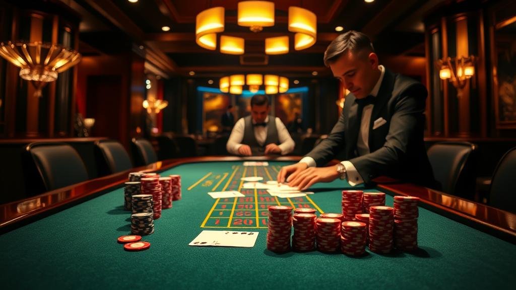 กราฟแสดงผลกำไรจากการเล่นบาคาร่า