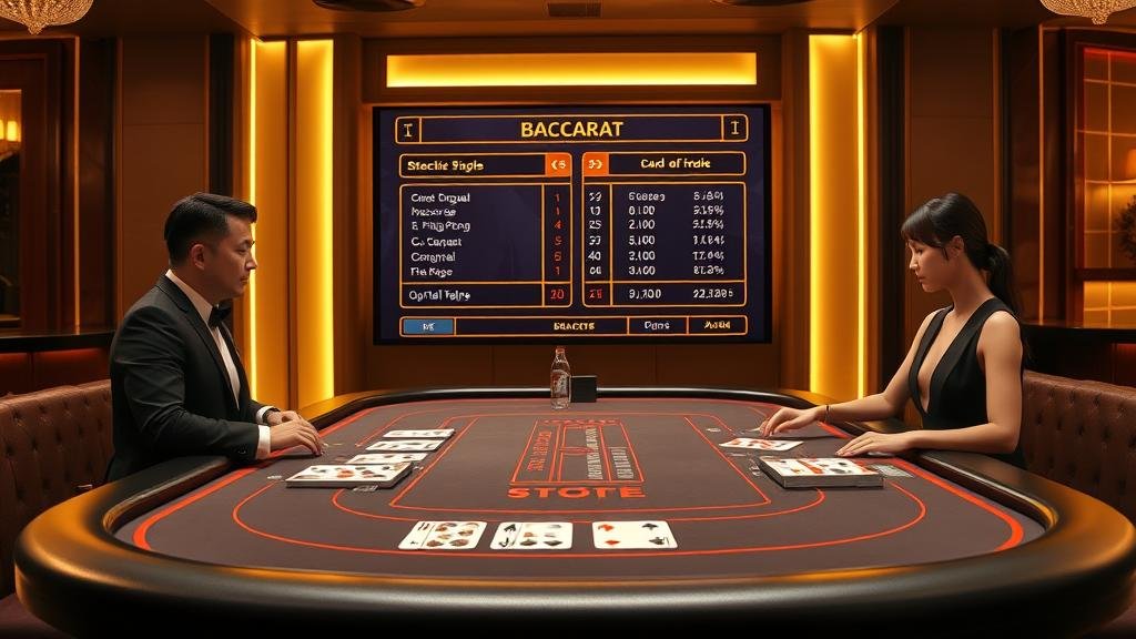 บรรยากาศเกมบาคาร่าสดจาก Vivo Gaming