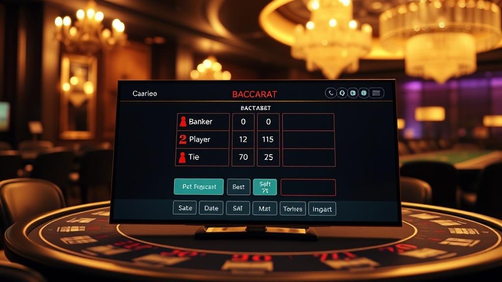 คู่มือฉบับเซียน: สังเคราะห์กลยุทธ์บาคาร่าค่ายดัง อัปเดตล่าสุดเพื่อทุนน้อย